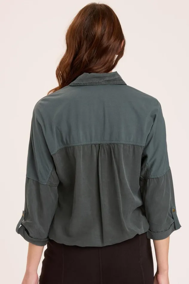 Vesuvio Jacket Hawthorn Leaf Clothing XCVI Jackets