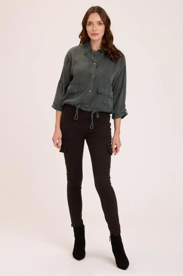 Vesuvio Jacket Hawthorn Leaf Clothing XCVI Jackets