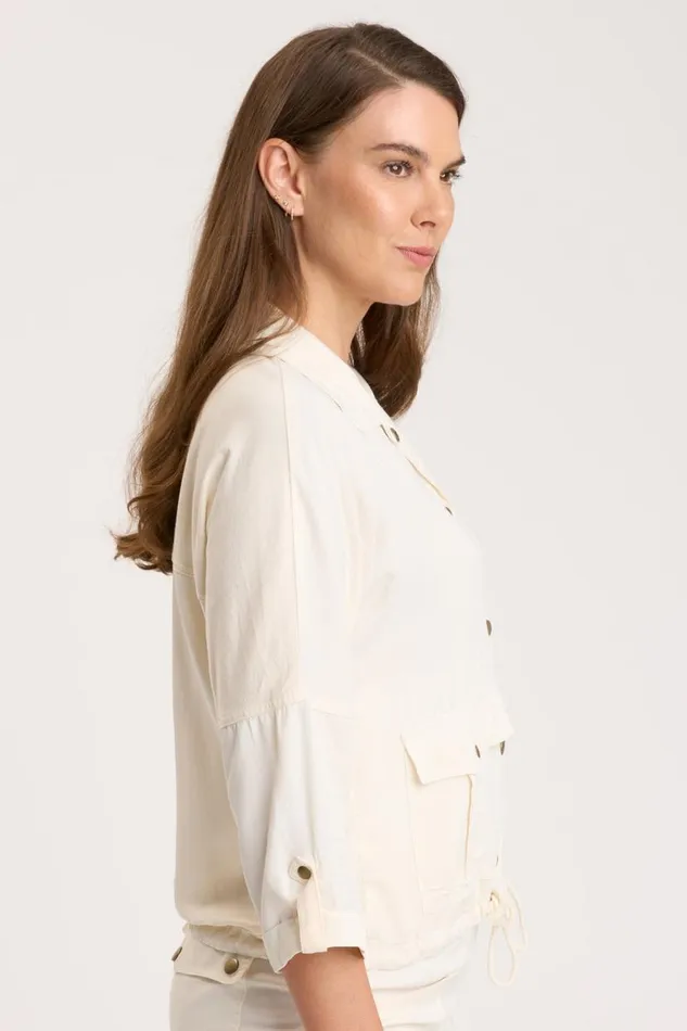 Vesuvio Jacket Toasted Almond Clothing XCVI Jackets