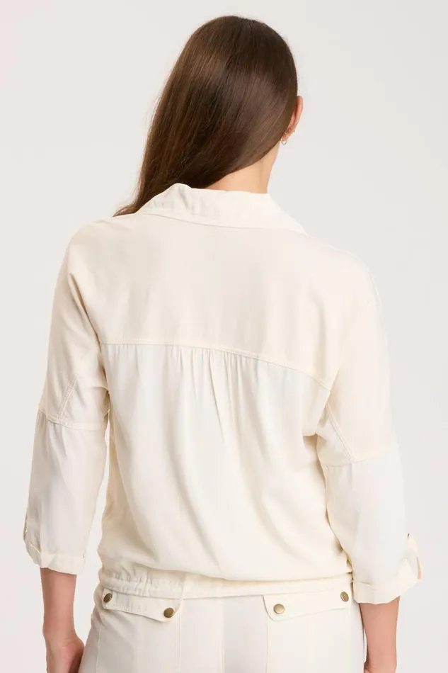 Vesuvio Jacket Toasted Almond Clothing XCVI Jackets