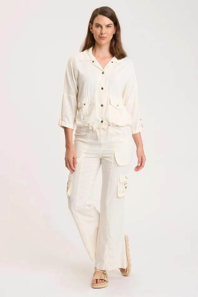 Vesuvio Jacket Toasted Almond Clothing XCVI Jackets