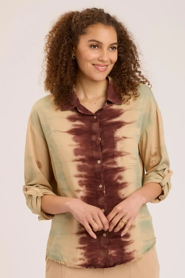 Voile Babin ButtonUp Crestfallen Wash Clothing XCVI ShirtsBlouses