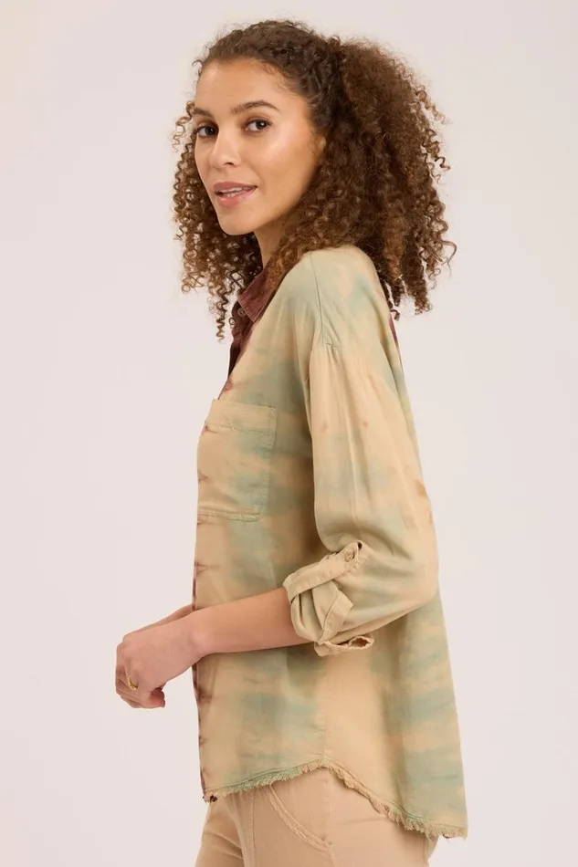 Voile Babin ButtonUp Crestfallen Wash Clothing XCVI ShirtsBlouses