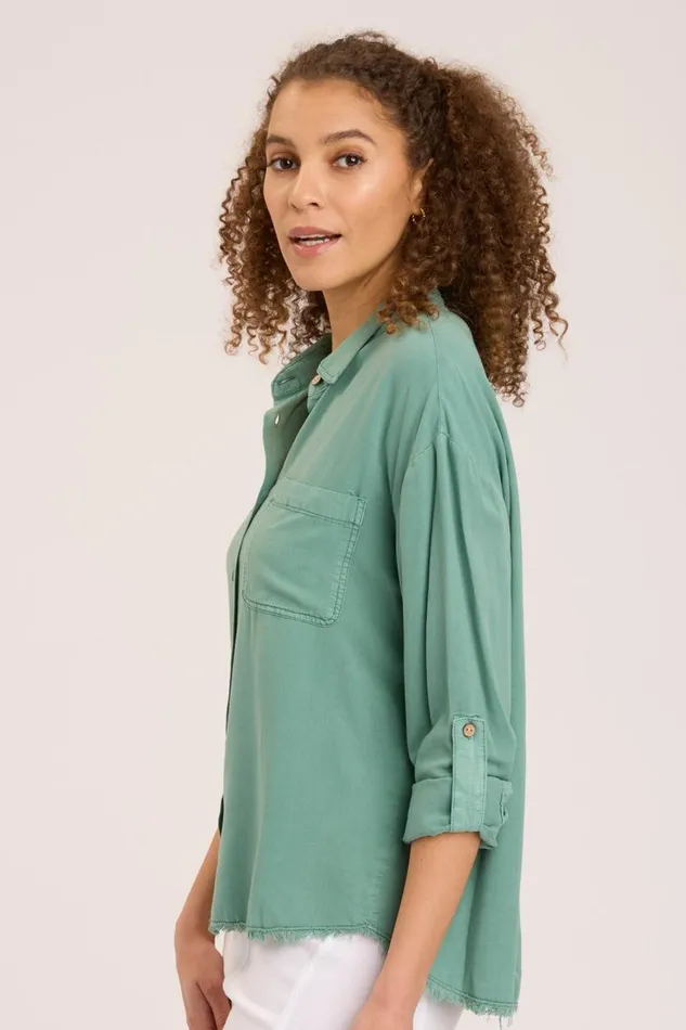 Voile Babin ButtonUp Juneau Pigment Clothing XCVI ShirtsBlouses