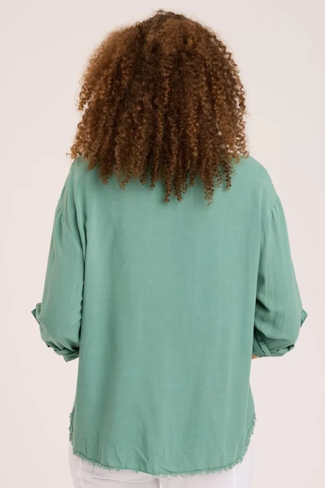 Voile Babin ButtonUp Juneau Pigment Clothing XCVI ShirtsBlouses