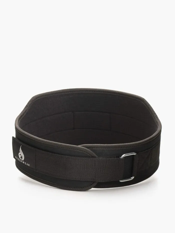 Weightlifting Belts Womens Ryderwear Lifting Belt Black