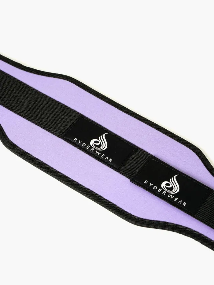 Weightlifting Belts Womens Ryderwear Lifting Belt Lavender