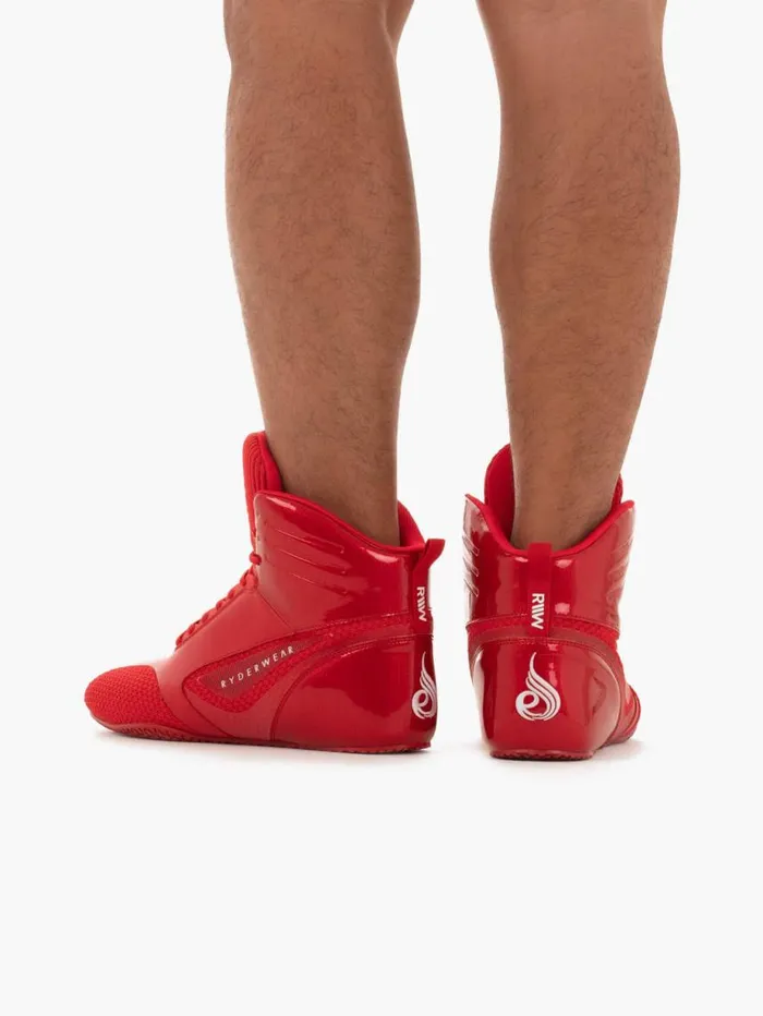 Weightlifting Shoes Shoes Ryderwear DMak Carbon Fibre Red