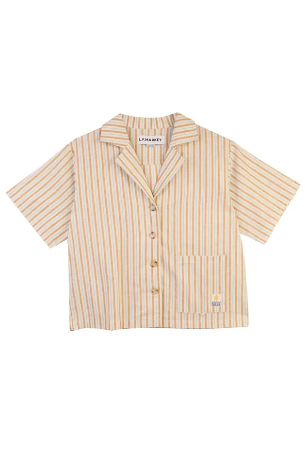 Women Abel Shirt Citrus Stripe LF Markey Tops