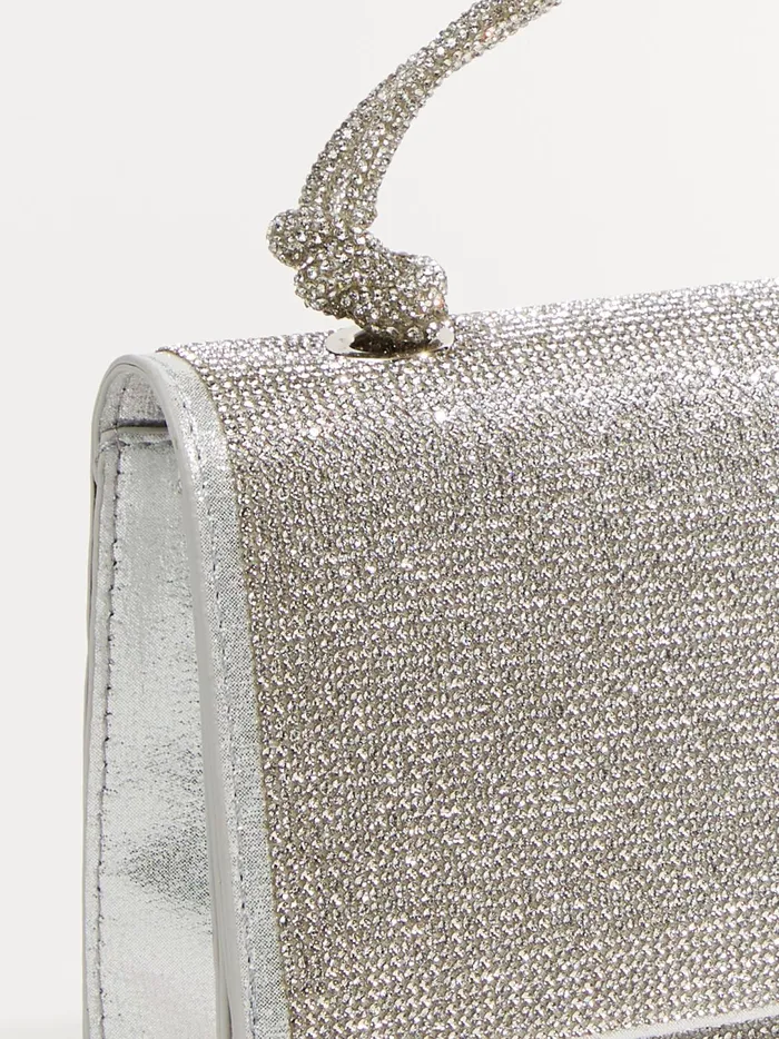 Women Ana Mini Rhinestone Purse Silver Altar039d State Handbags