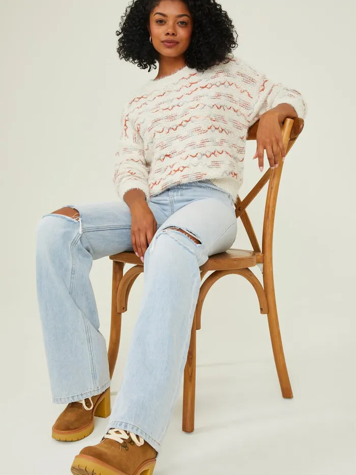 Women Annie Eyelash Sweater Ivoryrust Altar039d State Sweaters
