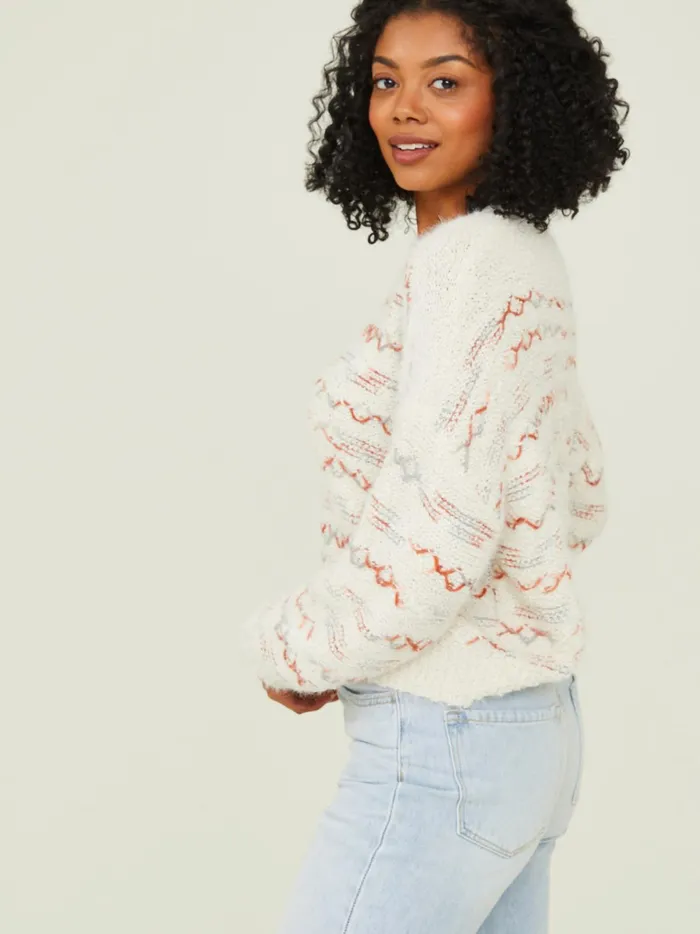 Women Annie Eyelash Sweater Ivoryrust Altar039d State Sweaters