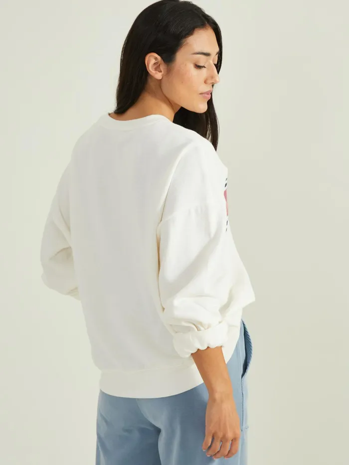 Women Aprs Ski Graphic Pullover Bone Altar039d State Activewear