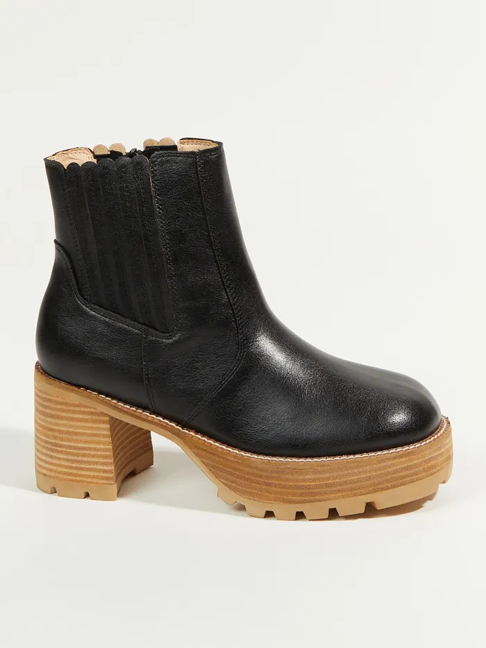 Women Aubrey Platform Lug Sole Boots Black Altar039d State Boots Booties