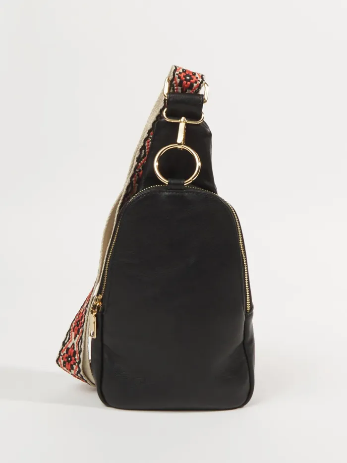 Women Aztec Sling Bag Black Altar039d State Handbags