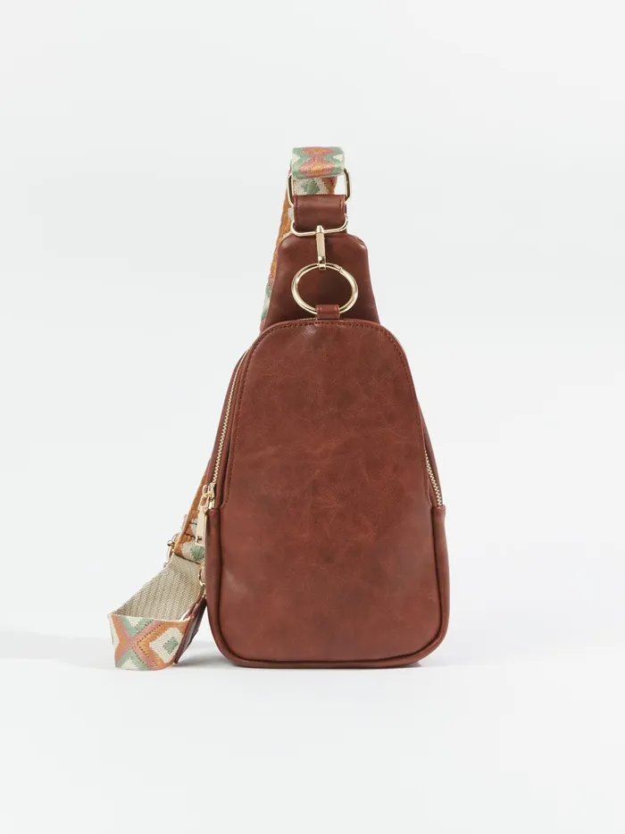 Women Aztec Sling Bag Tan Altar039d State Handbags