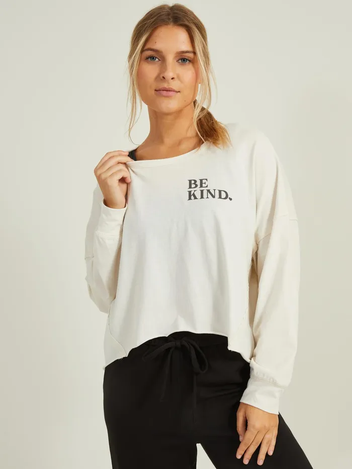 Women Be Kind Graphic Tee Arcticwolf Altar039d State Activewear