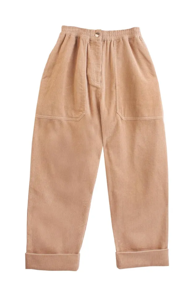 Women Beckett Trouser Beige Regular Fit LF Markey Trousers