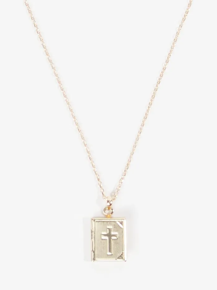 Women Bible Locket Necklace Gold Altar039d State Jewelry