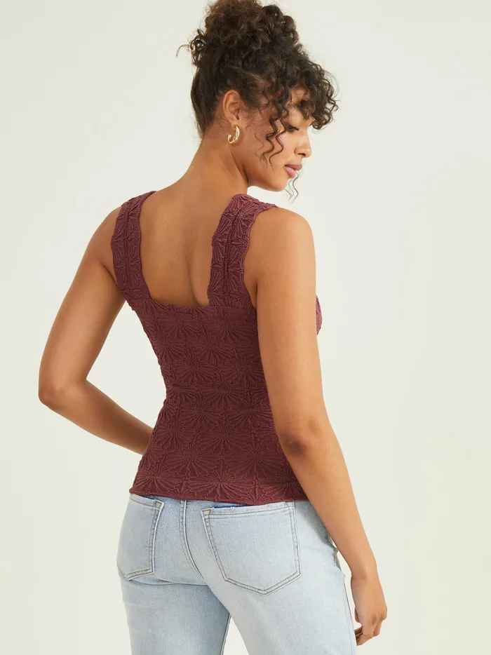 Women Blaire Seamless Floral Cami Crushberry Altar039d State Sleep Lounge