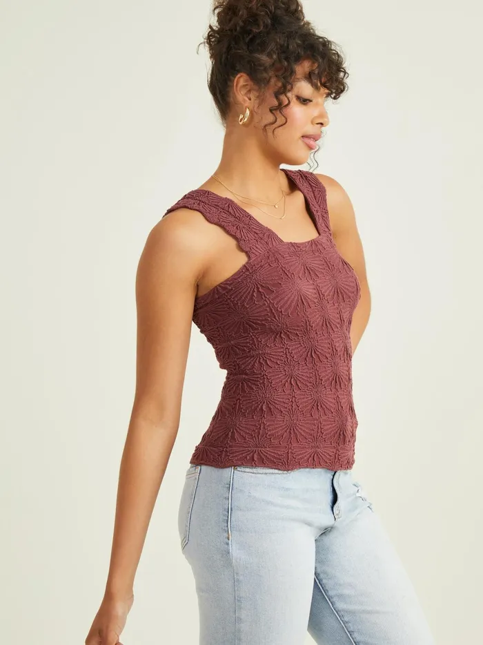 Women Blaire Seamless Floral Cami Crushberry Altar039d State Sleep Lounge
