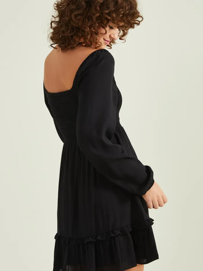 Women Blakely Smocked Dress Black Altar039d State Casual