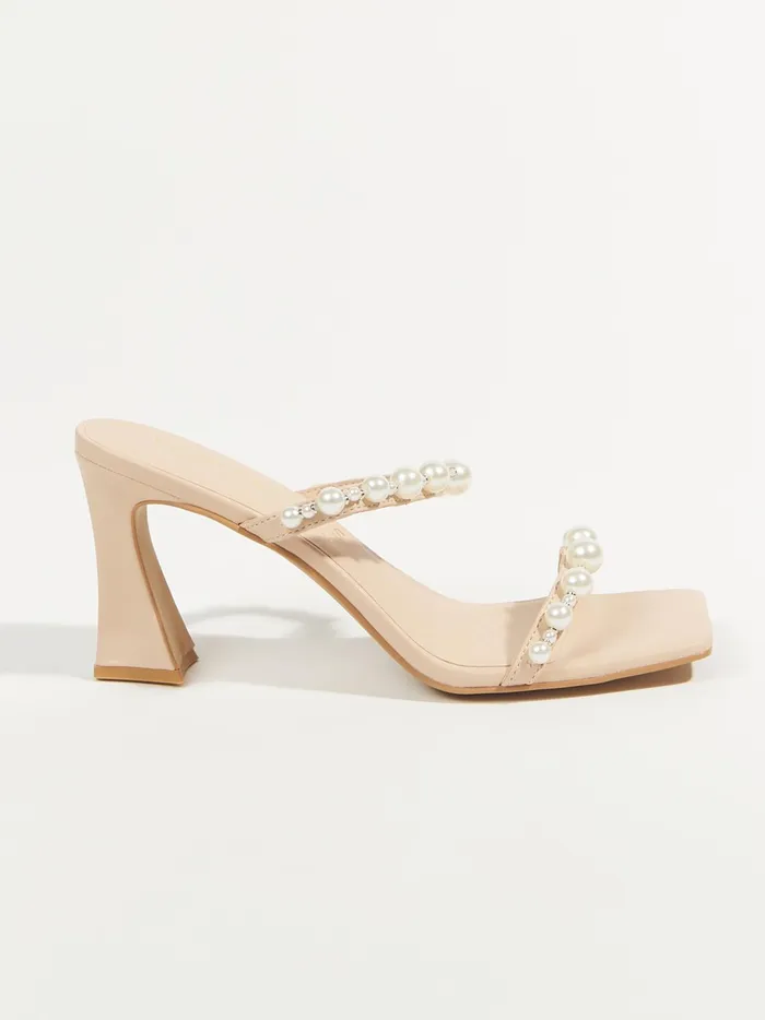 Women Bobbie Pearl Heels By Matisse Nude Altar039d State Heels