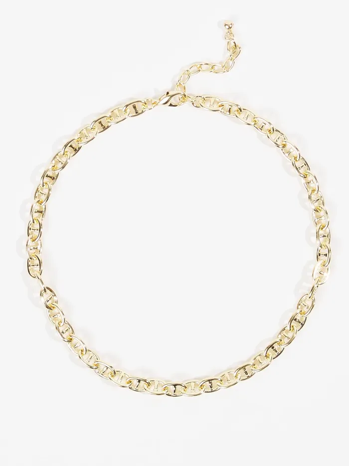 Women Bottle Cap Link Choker Necklace Gold Altar039d State Jewelry