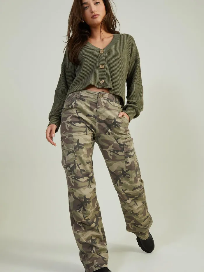 Women Bria Camo Cargo Pants Olive Altar039d State Cargo Pants