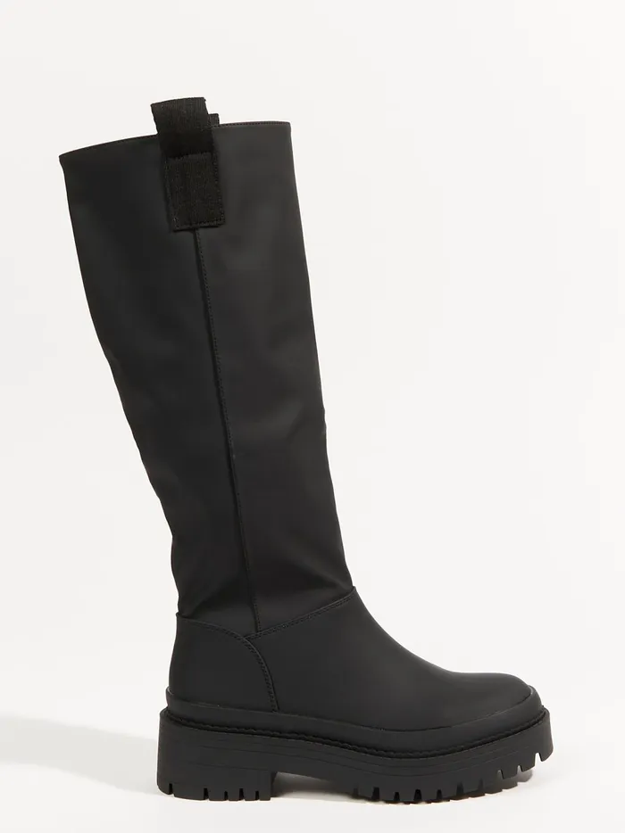 Women Canada Tall Lug Sole Boots Black Altar039d State Boots Booties