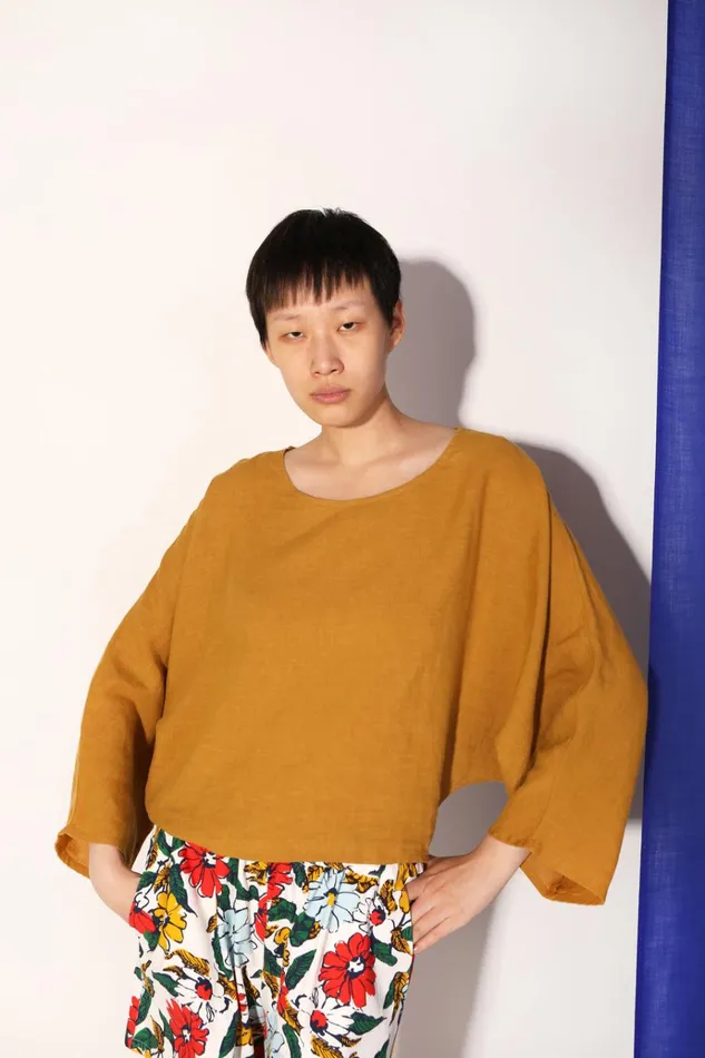 Women Casper Top Dijon LF Markey Tops