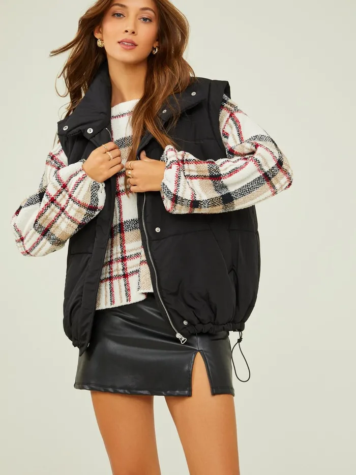 Women Celia Puffer Vest Black Altar039d State Jackets
