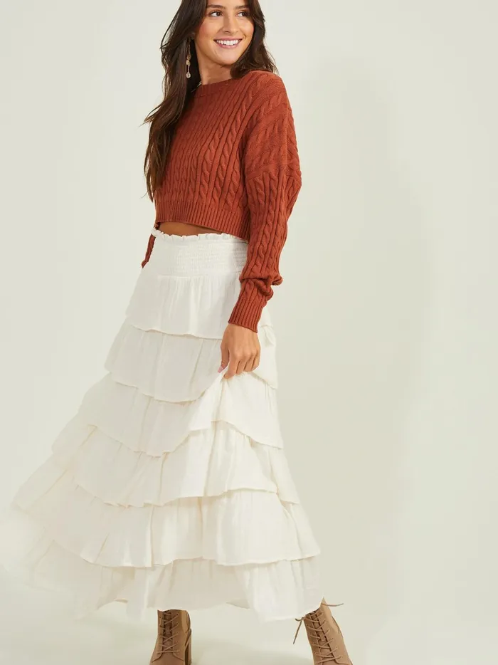 Women Charlie Cropped Sweater Cedarwood Altar039d State Cropped Sweaters
