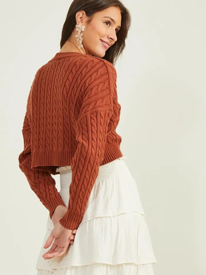 Women Charlie Cropped Sweater Cedarwood Altar039d State Cropped Sweaters