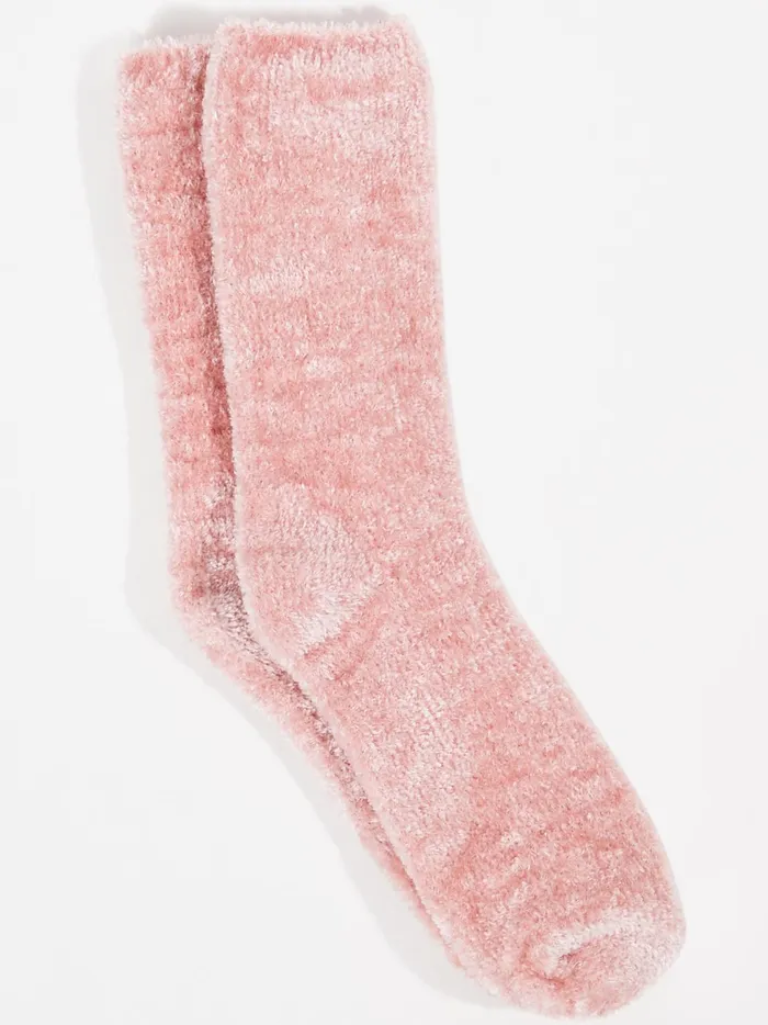 Women Chenille Cozy Socks Palemauve Altar039d State Socks
