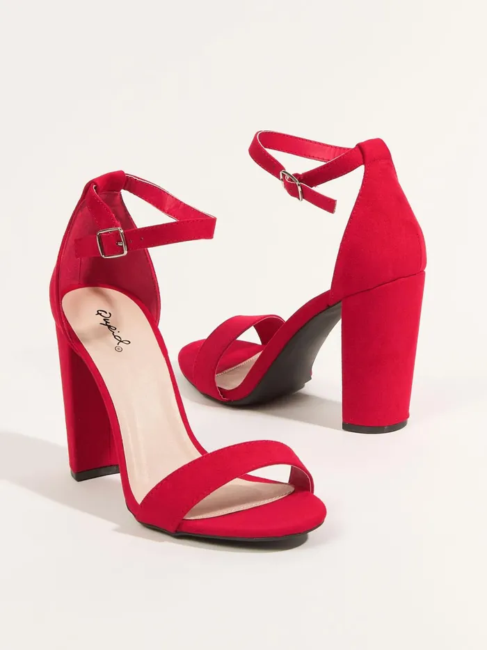 Women Clara Suede Heel Red Altar039d State Heels