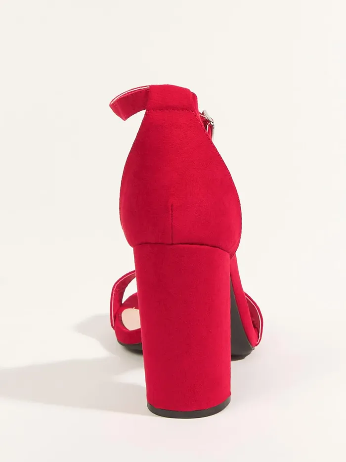 Women Clara Suede Heel Red Altar039d State Heels