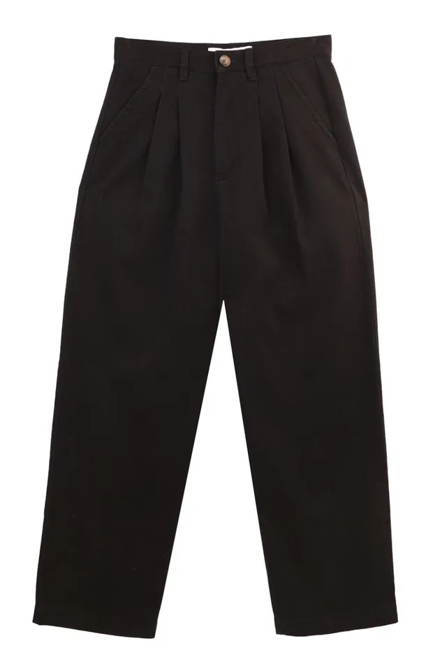 Women Classic Slacks Black LF Markey Trousers