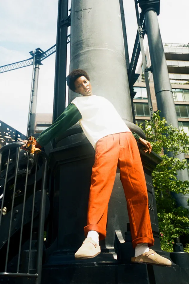 Women Classic Slacks Dark Rust LF Markey Trousers