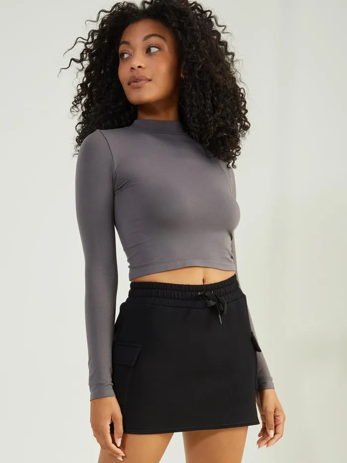 Women Cloud Nine Cargo Skirt Black Altar039d State Activewear