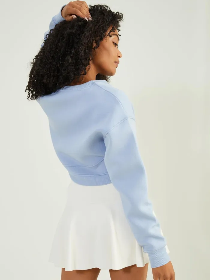 Women Cloud Nine Cropped Pullover Zenblue Altar039d State Activewear