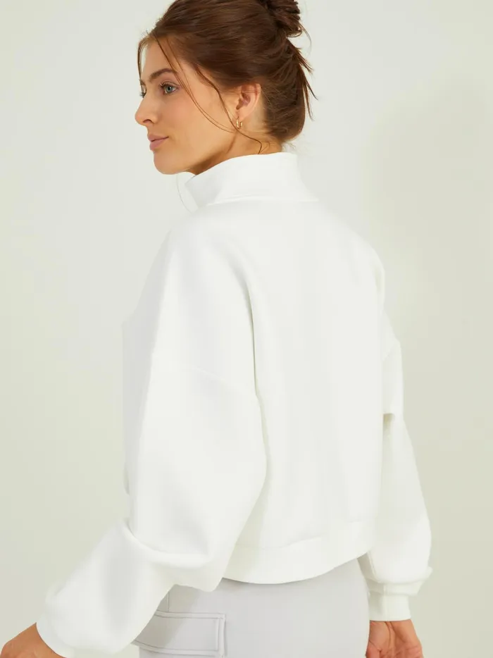 Women Cloud Nine Quarter Zip Pullover Tofu Altar039d State Activewear