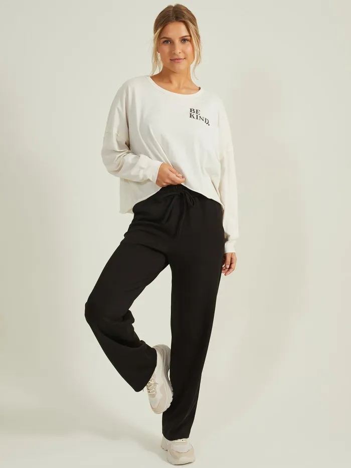 Women Cloud Nine Wide Leg Pants Black Altar039d State Activewear