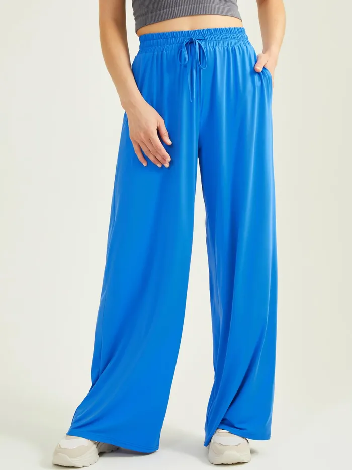 Women Coast Wide Leg Pants Cobalt Altar039d State Activewear