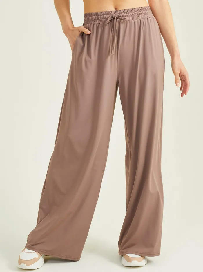 Women Coast Wide Leg Pants Mocha Altar039d State Activewear