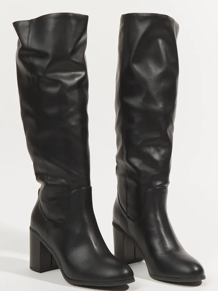 Women Cora Tall Leather Boots Black Altar039d State Boots Booties