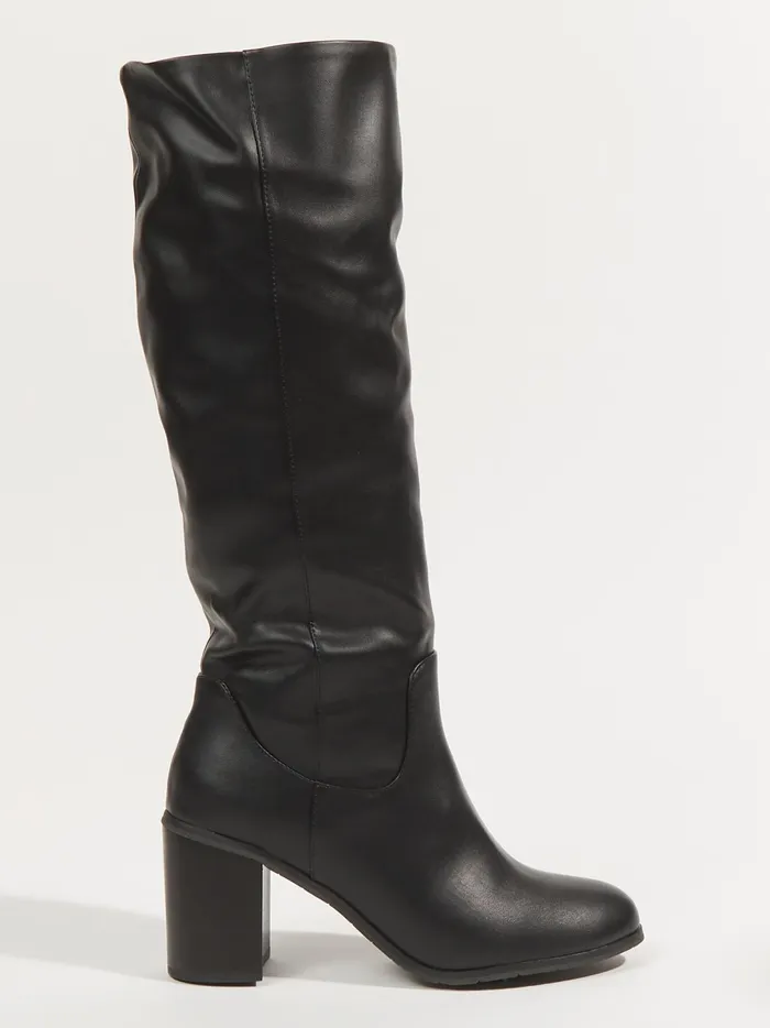 Women Cora Tall Leather Boots Black Altar039d State Boots Booties