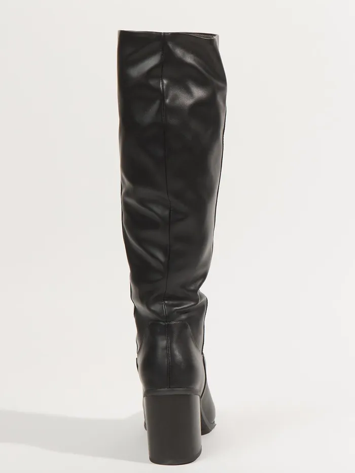 Women Cora Tall Leather Boots Black Altar039d State Boots Booties