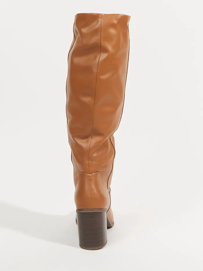 Women Cora Tall Leather Boots Cognac Altar039d State Boots Booties