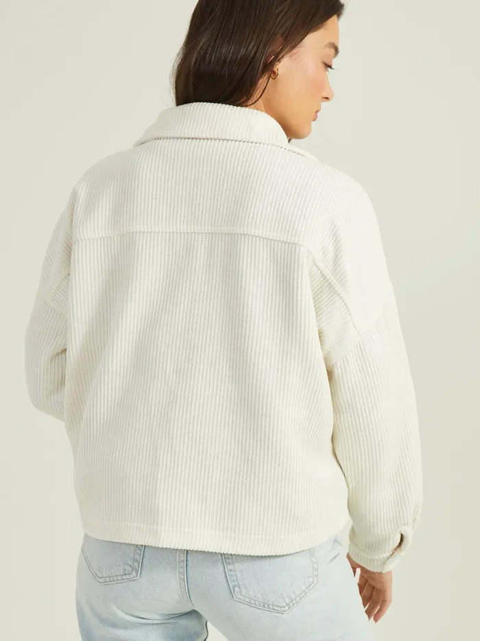 Women Courtney Corduroy Shacket Ivory Altar039d State Jackets